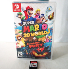 Super Mario 3D World Plus Bowser's Fury Nintendo Switch Damaged Art Cart Bowser