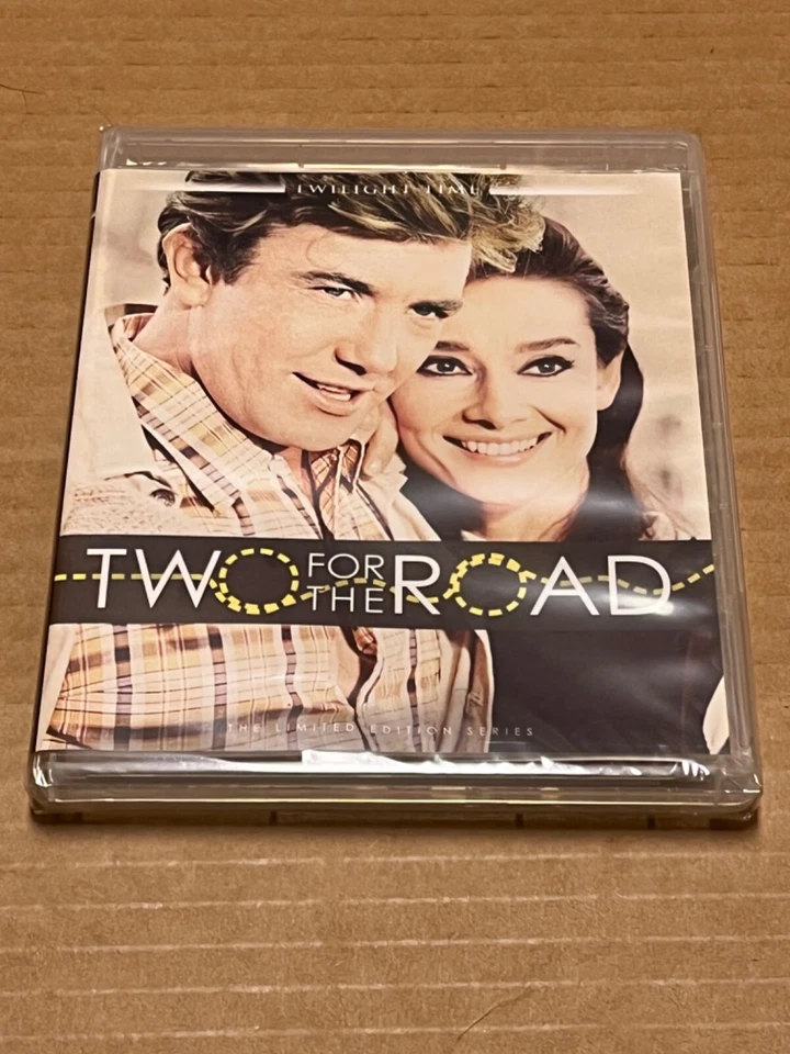 Two for The Road Blu-ray Limited Edition 3000 Twilight Time Audrey Hepburn
