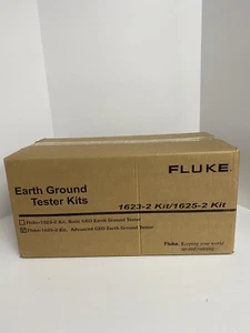 Fluke 1625-2 Advanced GEO Earth Ground Tester Kit / COMPLETE SET / BRAND NEW - Picture 1 of 13