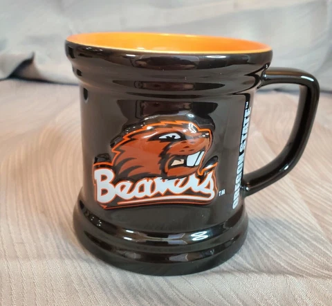 Oregon State Beavers College Football Ceramic Mug Cup Mascot Logo Cover