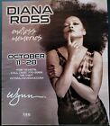 Diana Ross Endless Memories Wynn Las Vegas Promo Ad 2017