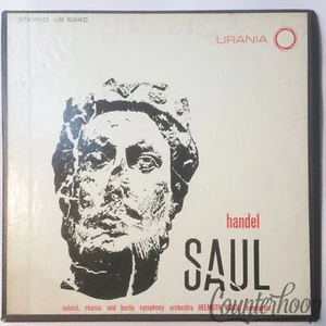 Handel – Saul 2LP Box Set Urania Records-US 5240-2 Stereo - Imagen 1 de 2