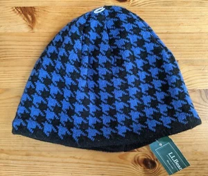 L.L. Bean Mogul Jumper Hat Boys Winter Night Sky Small Blue Black Ski Snowboard - Picture 1 of 8