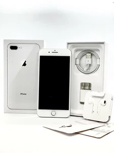 Apple iPhone 8 Plus 64GB A1897 4G Fully Unlocked AT&T T-Mobile Verizon - Silver - Picture 1 of 5
