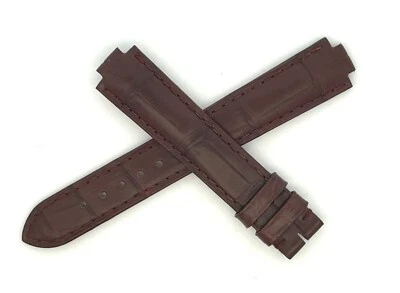 Cartier Paris 16mm x 14mm Brown Leather Watch Band KD4NAM52 FZA - Image 1 of 3