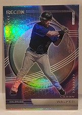 Larry Walker 2023 Panini Chronicles Recon #24 Colorado Rockies M11