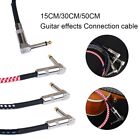 Premium Quality Guitar Effects Pedal Cable 635mm Plug Multiple Lengths