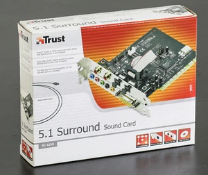 TRUST 5.1 Surround sound Card PCI OVP sealed - Bild 1 von 1