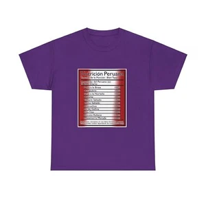 Peruvian Food Lover Unisex Tee, Foodie Shirt, Peru Cuisine T-Shirt, Culinary - Picture 1 of 44