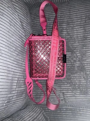 OFF-WHITE Shoulder Bag Handbag 2WAY Pink Black Metal Hardware Plastics/leather - Image 1 of 2