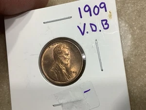 1909 VDB Lincoln Wheat Cent *Grand Pa’s Collection* Nice Red/Brown, Don’t Miss - Picture 1 of 8