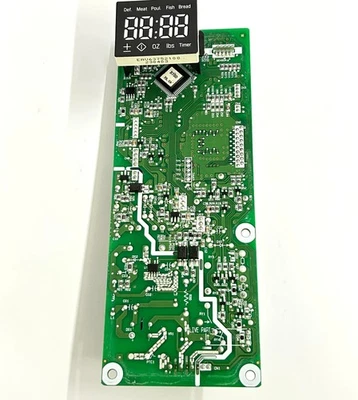 Placa principal y pantalla de control de microondas LG genuina EBR809696 / LMC1575ST/SB/SW - Imagen 1 de 3