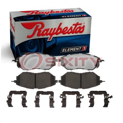Juego de pastillas de freno de disco delanteras Raybestos Element3 para Subaru WRX 2015-2021 frenado dw Foto 1 de 4