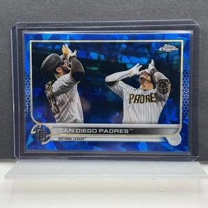 2022 Topps Chrome Sapphire San Diego Padres #124 Fernando Tatis Jr. Machado - Picture 1 of 10