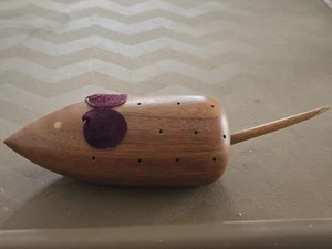 MCM Denmark Teakholz Maus Charcuterie Zahnstocherhalter - Bild 1 von 5