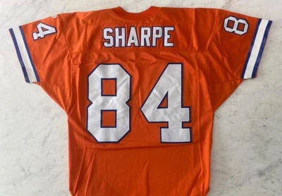Camiseta deportiva Sterling Sharpe Denver Broncos Orange Crush Wilson Proline 1994-NFL 75 años Foto 1 de 4