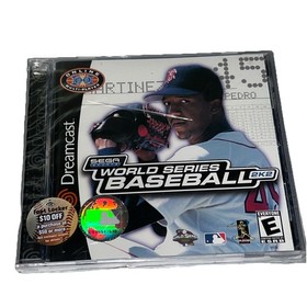 World Series Baseball 2K2 - Sega Dreamcast, 2001 | Brand New Sealed | Case Crack