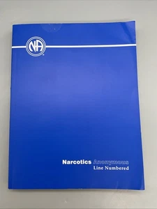 Narcotics Anonymous Line Numbered 6th Edition Paperback Book USED GOOD - Picture 1 of 4