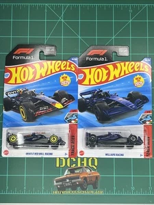 2025 Hot Wheels ๐ฅ SET FORMULA 1 PRIMA EDIZIONE ๐ฅ Red Bull & Williams Racing - Foto 1 di 6