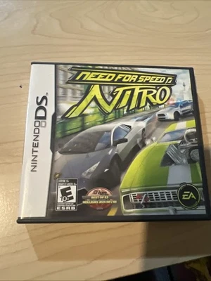NEED FOR SPEED NITRO (DS, 2009) GAME COMPLETE with MANUAL - Image 1 of 4