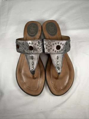 Ariat 10012861 North Star Tachonado Chanclas Tanga Sandalia Zapatos Para Mujer 11B Foto 1 de 4