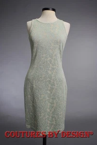 Vestido Vaina St John Tejido Jacquard Rosa Brillante Floral Talla 10 Nuevo con Etiquetas Precio de venta sugerido por el fabricante $995 - Imagen 1 de 3