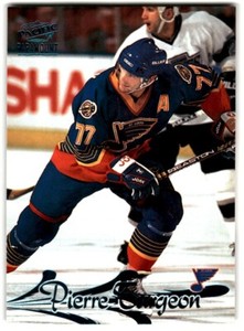 1997-98 Pacific Paramount Emerald Green Pierre Turgeon #161 St. Louis Blues