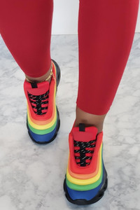 rainbow sneakers