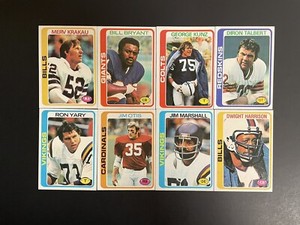 1978 TOPPS FOOTBALL (98) CARD LOT GREAT STARTER SET NICE CARDS