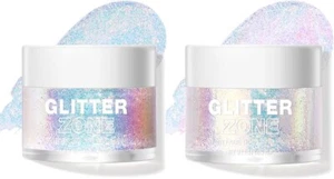2 Pack Body Glitter Gel - Cosmetic-Grade, Color Changing Christmas Glitter - Picture 1 of 10