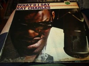1961 RAY CHARLES What'd I Say Mono LP Atlantic Red/Purple 8029 Good+ /VG - Picture 1 of 3