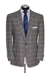 Chaqueta Brioni T. 52 CACHEMIRA 2 Botones Club Botones Oro Gris RARO EXCELENTE NP: 6129 € - Imagen 1 de 11