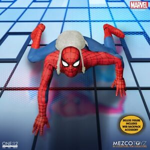 Spider-Man One:12 Collective Deluxe Edition Marvel Amazing Spiderman Mezco Toyz