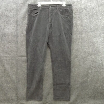 Faherty Mens Pants Size 34 Stretch Corduroy Organic Cotton Blend 5 Pocket New - Image 1 of 4