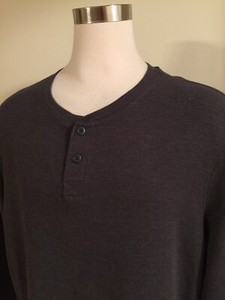 faded glory men's henley tee