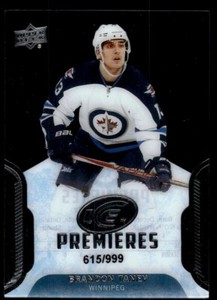 2016-17 Upper Deck ICE Ice Premieres Rookies Brandon Tanev /999 Winnipeg Jets