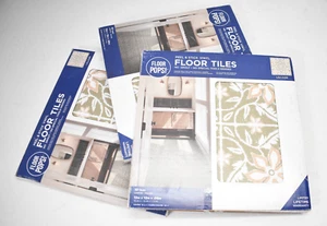 30 Stück Fliesen Floor Pops Lilium Green Peel & Stick Bodenfliesen FP6303 12" x12" - Bild 1 von 8