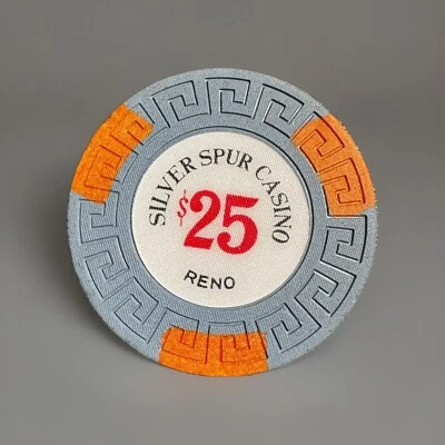 Silver Spur Casino Reno Nevada $25 Chip 1968 Very Clean - Image 1 of 2