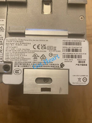 1PC New Cisco IE-3400-8T2S-E 8 Ethernet Switch FedEx or DHL or.UPS - Image 1 of 4