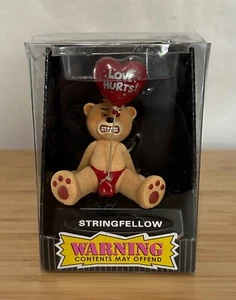 Vintage 2004 Bad Taste Bears "StringFellow" Love Hurts Toy Figure *NEW* Y2K 90s - Bild 1 von 10