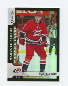17/18 O-PEE-CHEE OPC ROOKIE RC BLACK RAINBOW 081/100 #620 HAYDN FLEURY *56693