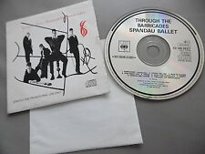 SPANDAU BALLET : THROUGH THE BARRICADES PROMO CD ALBUM 9 TRACK CBS 4502592 1986