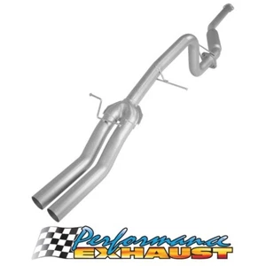 VIPER 2.5" Exhaust for Ford Falcon BA BF XR6 4.0L NA Ute Hotdog/Tailpipe - Picture 1 of 5