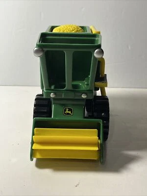 John Deere tractor toy RC2 corn harvest picker green yellow Used - Image 1 of 4