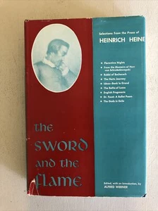 Alfred Werner THE SWORD AND THE FLAME.1st Edition .1960. HEINRICH HEINE. - Picture 1 of 10