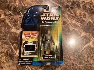 Figura de acción Capitán Piett 1997 Star Wars Power of the Force Freeze Frame Foto 1 de 3