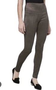 Andrew Marc Women's Brown High Waisted Suede Legging Pants Size MEDIUM - Picture 1 of 1