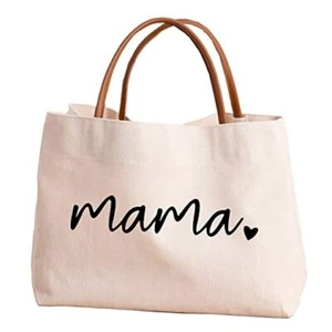 Mom Mama Bag Mother Gifts Momlife Tote for Hospital, Shopping, Beach, Ma02 - Picture 1 of 6
