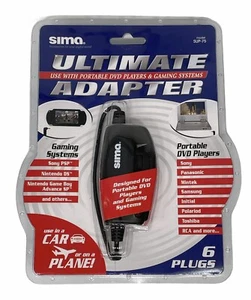 Sima Ultimate Auto Adapter Verwendung mit tragbaren DVD Playern und Gaming Systemen - Bild 1 von 3