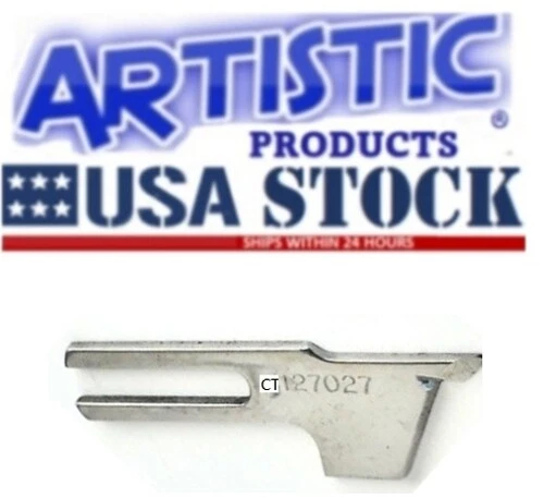 CT127027 WIDE  CARBIDE TIP UPPER KNIFE FOR SINGER 245-4,251-5,SEWING MACHINE - Image 1 of 1